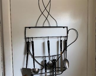 PLL#449 Wall Hanging with Cooking utensils @ $15