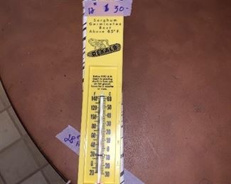 PLL#469 - DEKALB PLASTIC THERMOMETER @ $30