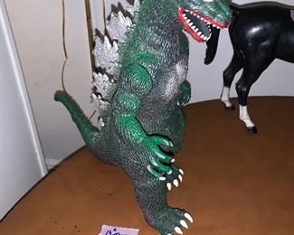 PLL #470 Vintage Imperial 1985 Godzilla Toy @ $15