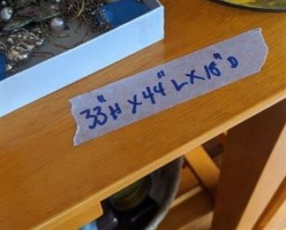 PLL #479 TWO SINGLE DRAWER CONSOLES @ $75 EA