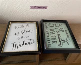 PLL# 588 - FRAMES -@ $1 ea