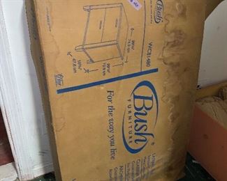 PLL#591 - Two Drawer Chest "Bush Furniture" - New in Box - Water Damage @ $ 20