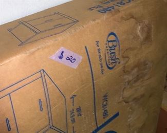 PLL#591- - Two Drawer Chest "Bush Furniture" - New in Box - Water Damage @ $ 20