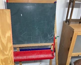 PLL# 592 - Child's Easel and Chalk Board @ $5