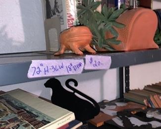 PLL# 617 - Metal Shelves 72"h x 36"w x 18"d @ $20 ea / Make an Offer on the Books