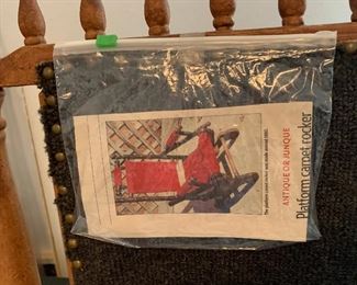 PLL#645 - Platform Carpet Rocker @ $100