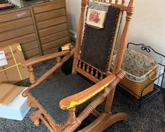 PLL#645 - Platform Carpet Rocker @ $100