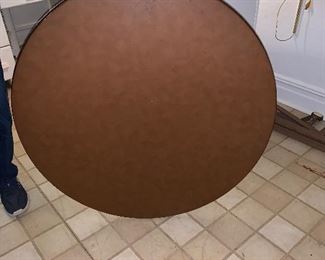 PLL#651 Round Folding Table(28"h x 48"d) @ $10