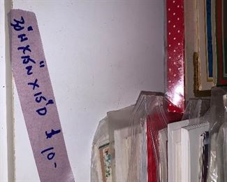 PLL# 665 White Shelf 30" x 15" x 15" @ $10 / Books & Cards Make and offer