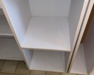 PLL#669 - Two tiered White Shelf - (30" x 15" x 15") @$10