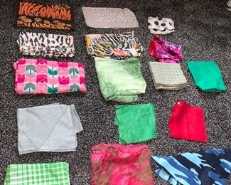 PLL# 677 - Ladies Scarves & handkerchiefs @ $1-$5