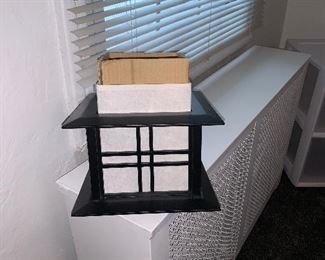 PPL# 699 - NEW Lantern Light " Oriental Furniture" (9 1/2" x 10"sq) @ $15