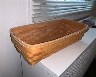 PPL# 702 - Longaberger Basket - (3 1/2" x 14" x 7") @ $10