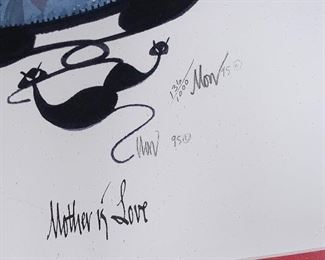 PPL# 704 Frame Art of a Cat (15" x 12") - $15