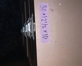 PLL# 710 Pair of Metal Drawers (30" x 12 1/2" x 10") @ $25 ea. or $45 for the pair