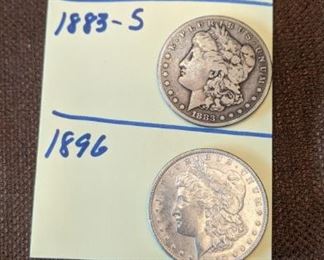 PLL #53 / 1879-O Quarter @ $30 / 1883 - S Quarter @ $30 / 1896 Quarter @ $ 30