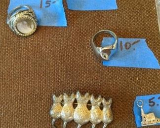 PLL #68 Sterling Silver Jewelry - Individual Prices in Photo