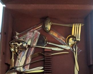 PLL #88 Flatware - Golden-hued @ $40