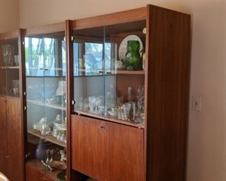 PLL #506 MID CENTURY THREE PART DISPLAY UNIT @ $450