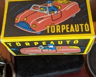 PLL #522 - Vintage Tin Race Car In Box @ $15