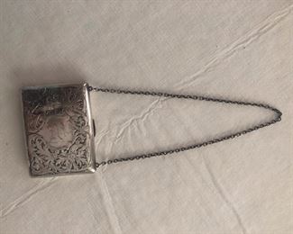 PLL #720 Rare H Kessner New York sterling silver antique coin wallet purse 2.63 ozt @ $35