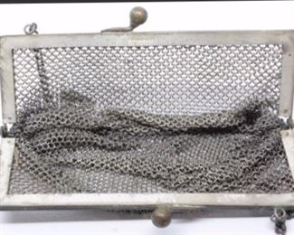 PLL # 724 Vintage Mesh German Silver Purse @ $15