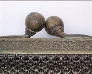 PLL # 724 Vintage Mesh German Silver Purse @ $15