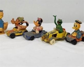 PLL #729 Vintage Bundle of Disney matchbox & Corgi Cars @ $ 25