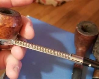 Lot of 6 Antique pipes Grabow, Viking Starfire Briars and Crown Duke $65