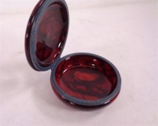 $15 Hand Carved Alabaster Round Trinket Box Italy
SIZE/DIMENSIONS (Approximate):
5x5x3