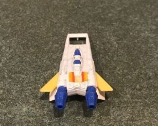 $15 Vintage 1980 Corgi Buck Rogers Starfighter Space Ship -diecast; wings operate