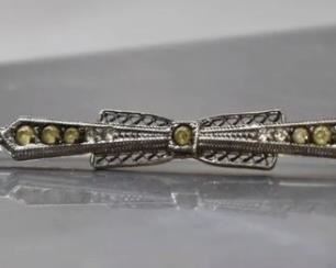 $10 CrazieM Sterling 925 Silver Vintage Southwestern Estate Pin Brooch x3222