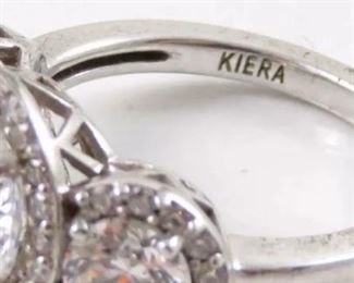 Sterling Silver Vintage 925 Engagement White Stone Ring Sz 6 (4.4g)
Weight: 4.4 grams
Metal: 925 parts per 1000, Sterling Silver
Stones: White Stone
Ring style: Engagement
Ring size: 6