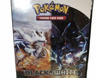 HUGE LOT OF POKEMON CARDS WITH A BINDER 90 CARD LOT