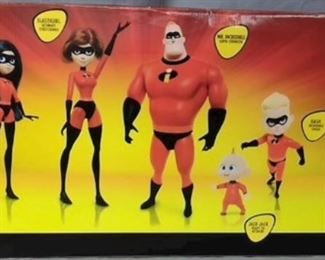 New Sealed Incredibles 2 Action Pack Figure Set