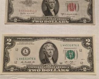 $2 Bills @ $5 each
