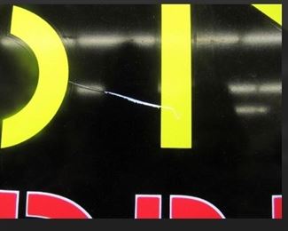 Rockstar Energy 30" Light Up Hanging Bar Sign (Tested and works)