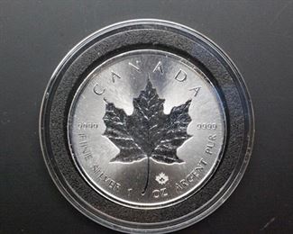 2018 Canada 1 oz Silver Bullion Coin