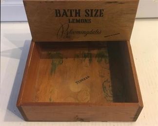 Vintage 1950’s Bloomingdales Store Display Box