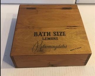 Vintage 1950’s Bloomingdales Store Display Box