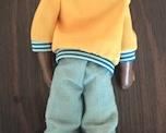Vintage 1973 Mattel Boom Boom Washington Action Figure Welcome Back Kotter