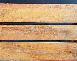 Vintage Coke Wood Crate Dimensions: 18x12x5