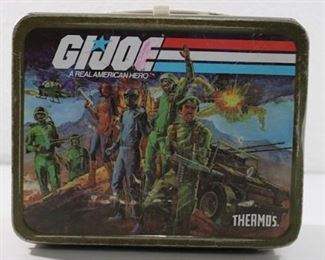 Vintage Gi joe Lunch Box and Thermos