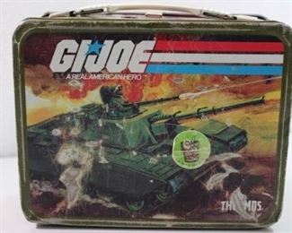 Vintage Gi joe Lunch Box and Thermos