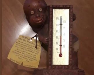 Vintage Diaper Dan 1949 thermometer with original tag