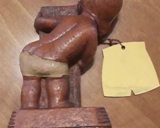 Vintage Diaper Dan 1949 thermometer with original tag