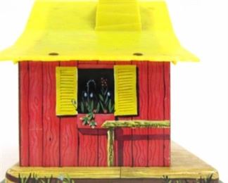 Vintage Mickey Mouse Club House Coin Bank