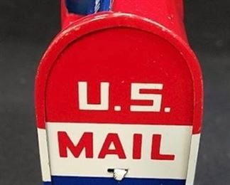 Vintage Tin Mailbox Toy