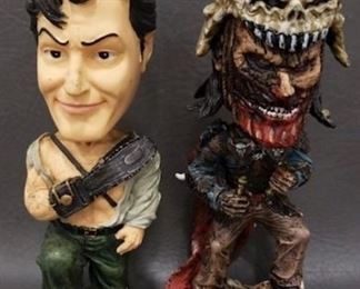 2 Ash Versus Evil Dead Bobbleheads