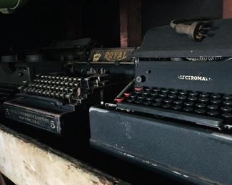 Antique typewriters $10 ea